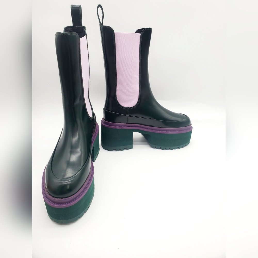 STINE GOYA Viola Eloise Platform Chelsea Boots MSRP $580 - Picture 6 of 16